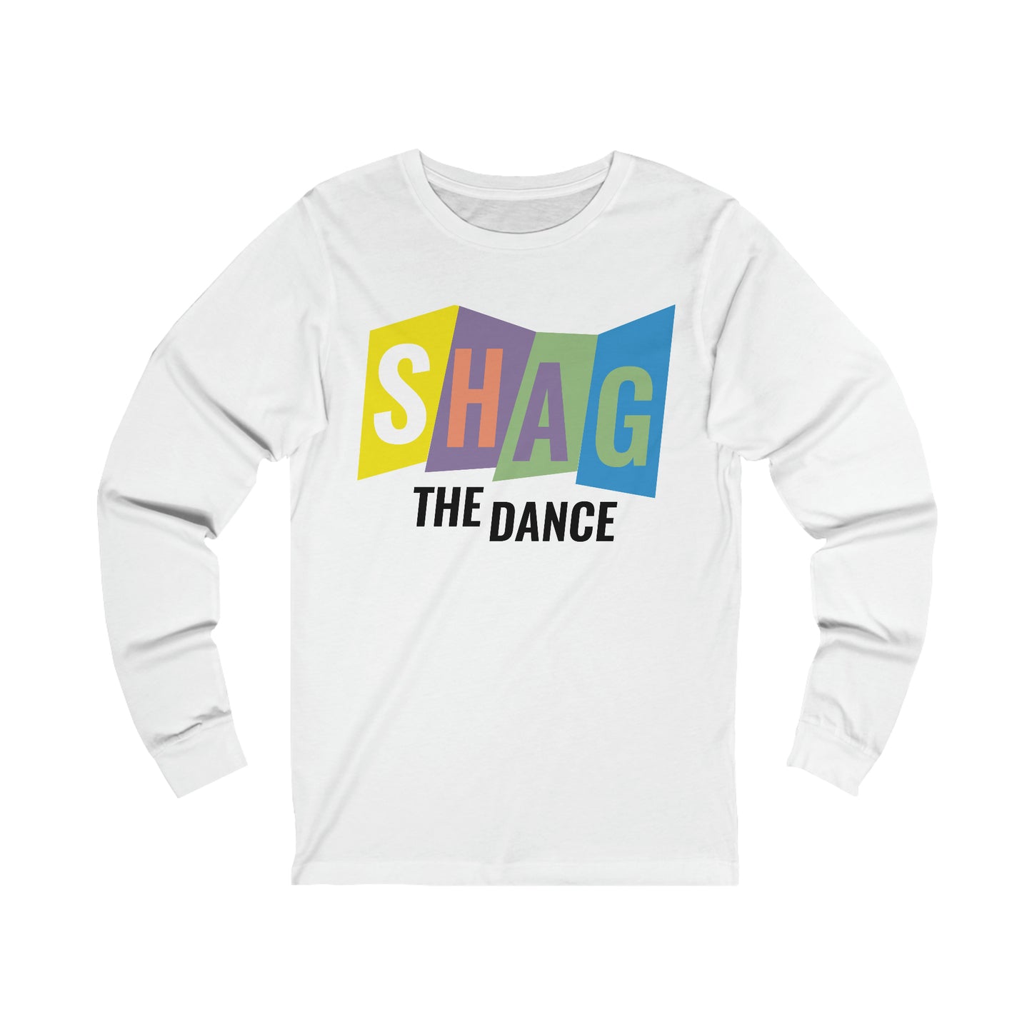 Ladies Shag The Dance Long Sleeve T-shirt - Boogie Brand