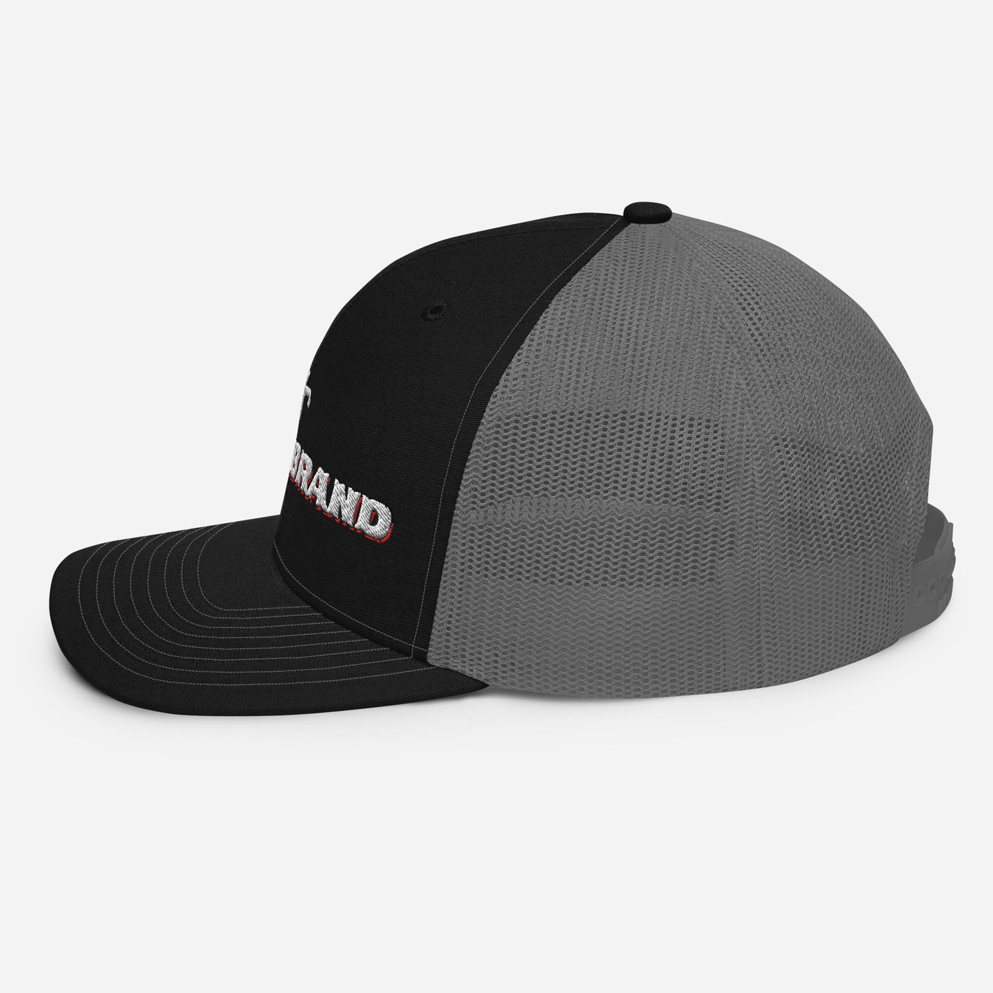 Boogie Brand Trucker Hat - Black Panel with Mesh Options