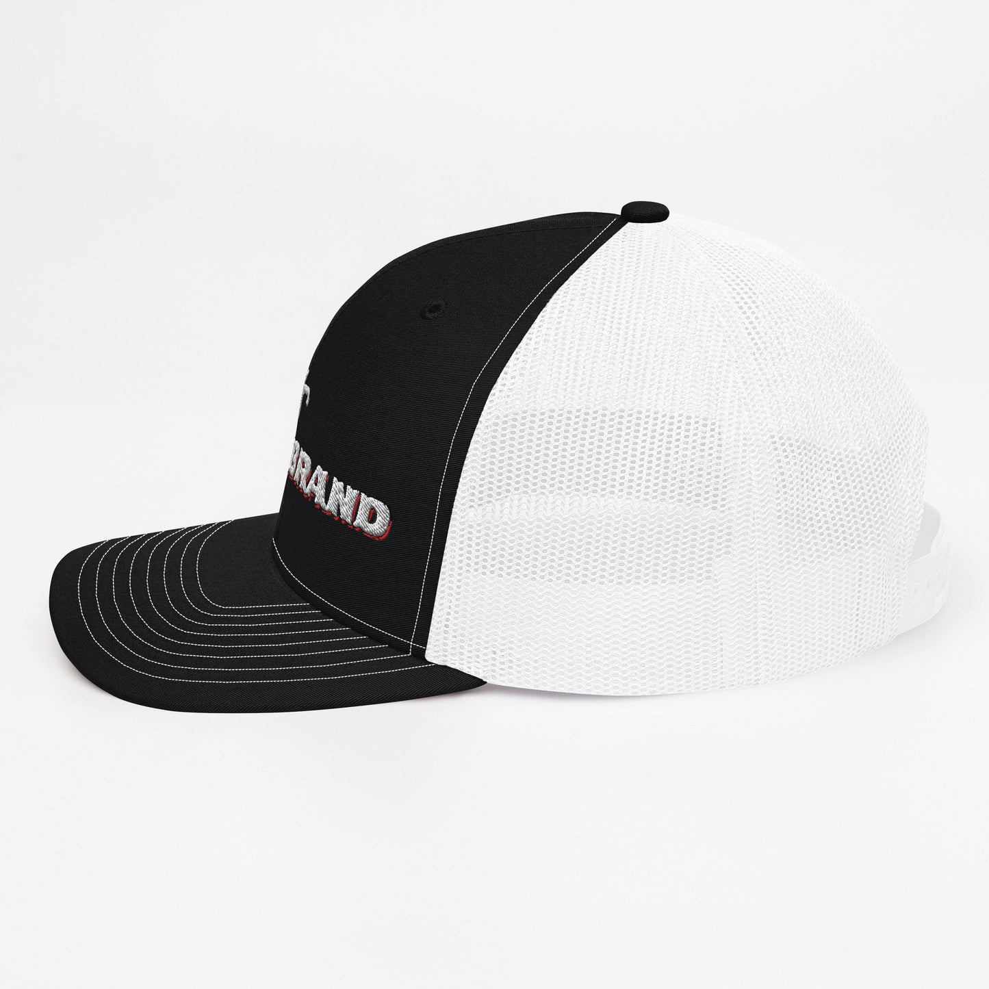 Boogie Brand Trucker Hat - Black Panel with Mesh Options