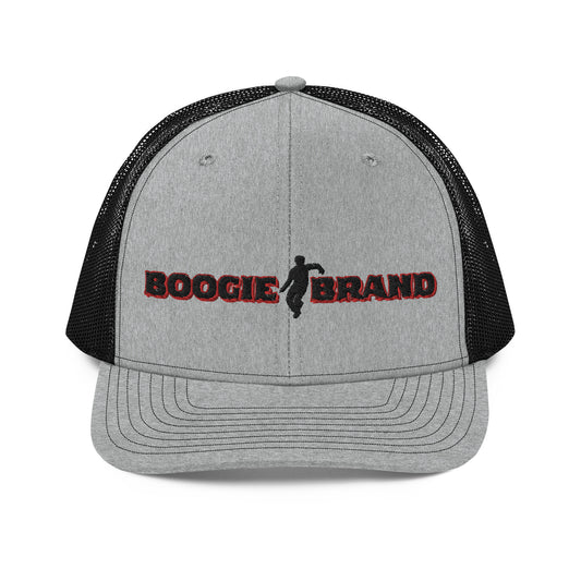 Boogie Brand Trucker Hat - Gray Panel with Mesh Options