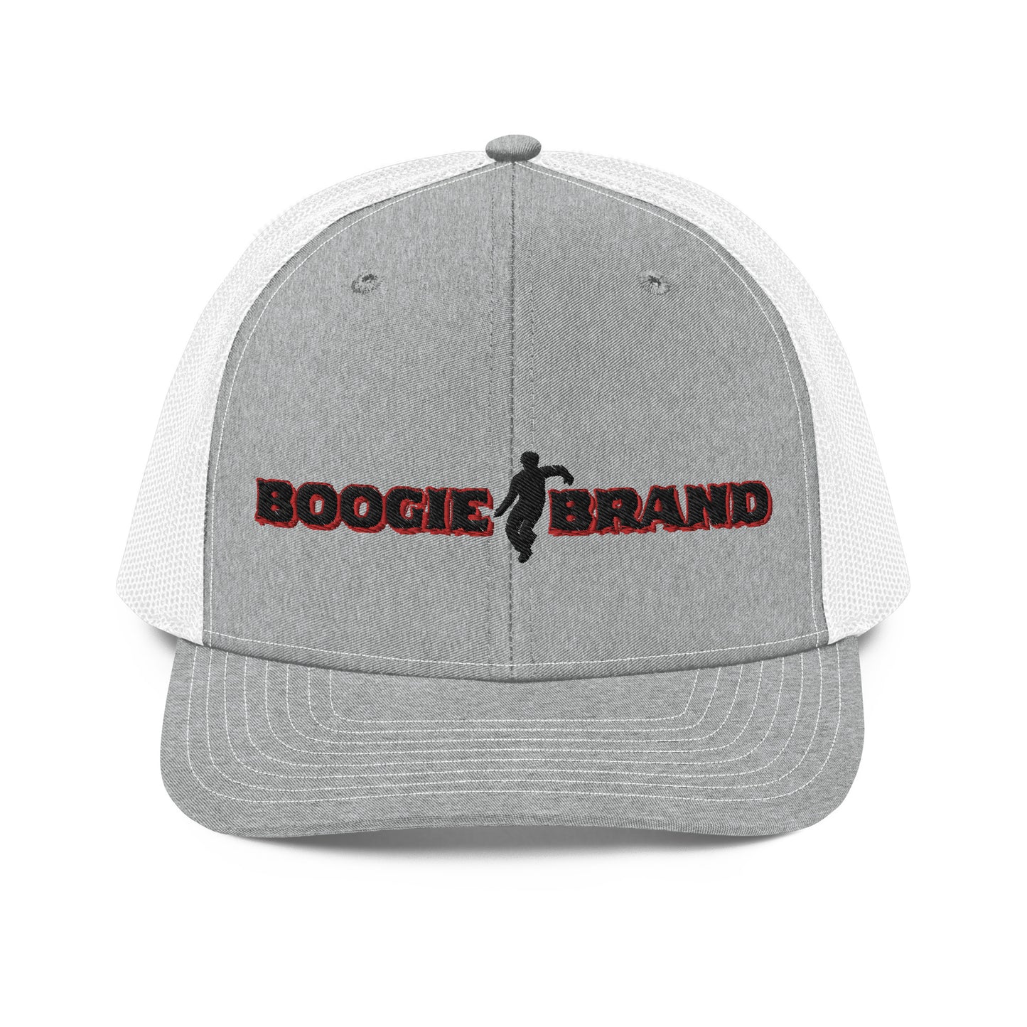 Boogie Brand Trucker Hat - Gray Panel with Mesh Options