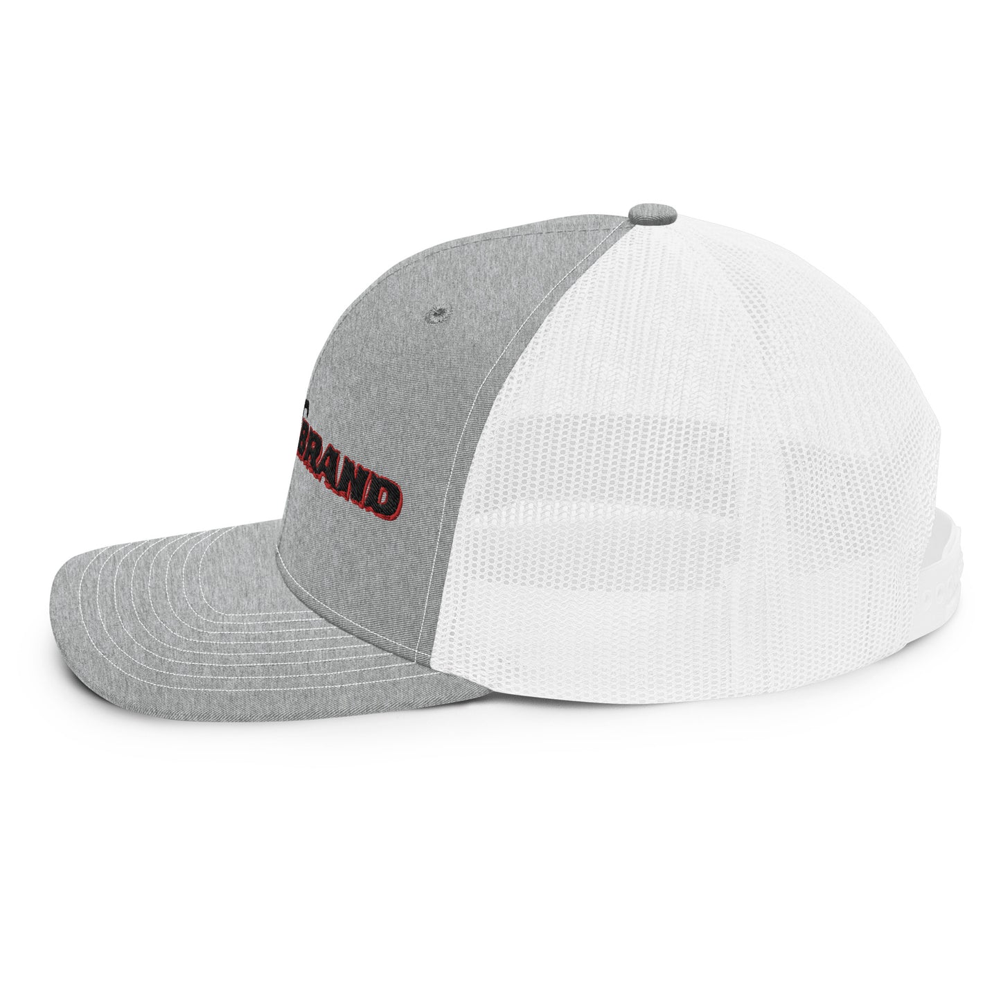 Boogie Brand Trucker Hat - Gray Panel with Mesh Options